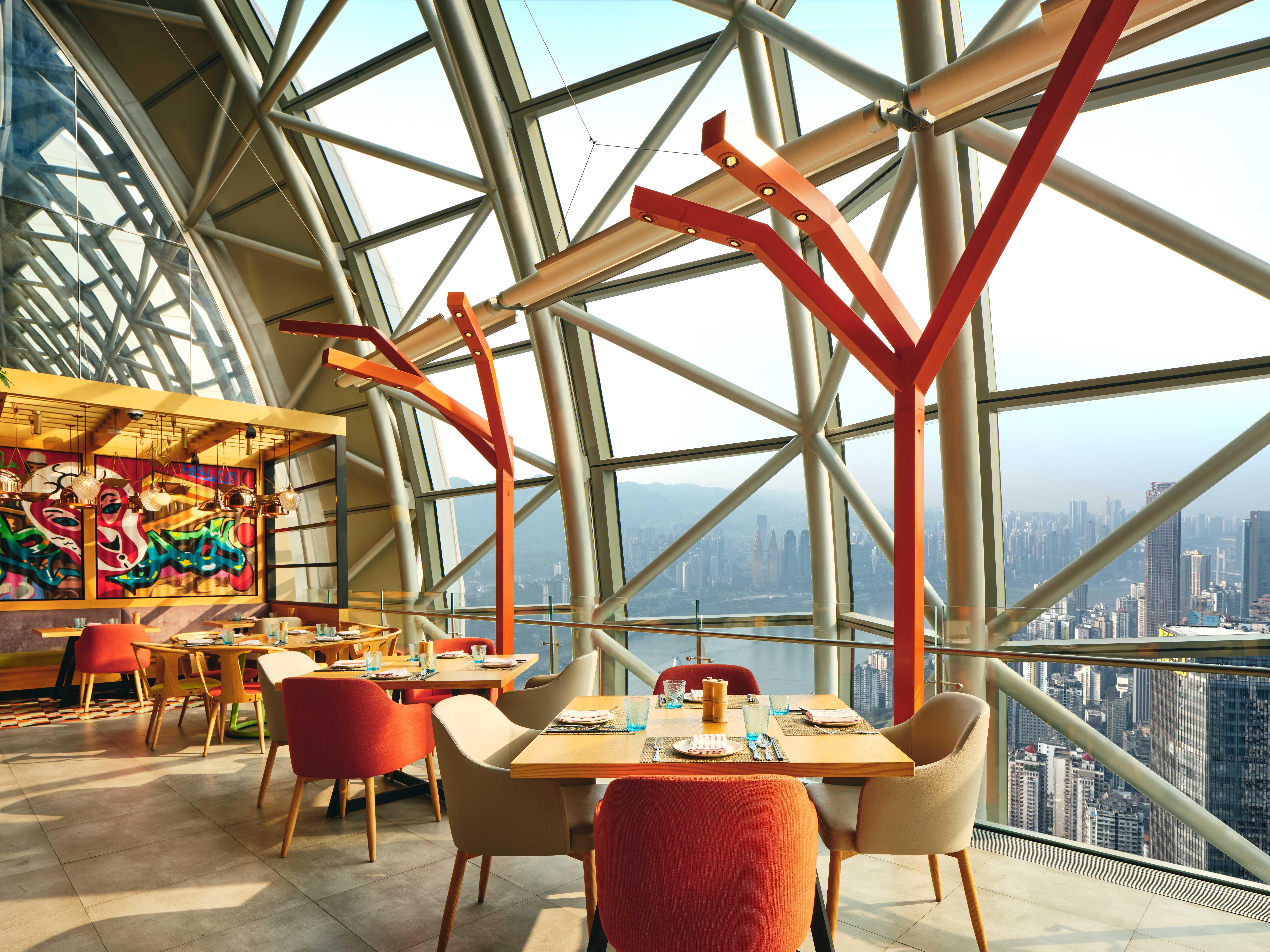 Intercontinental Chongqing Raffles City By Ihg Екстериор снимка